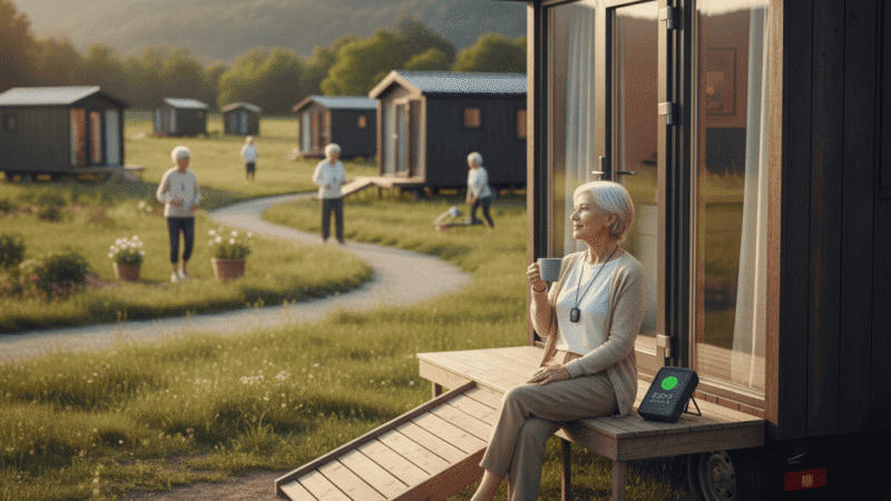 Why Tiny Homes Paired with Medical Alerts are on the Rise